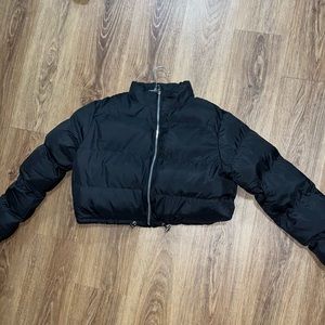 Cropped Puffer Jacket